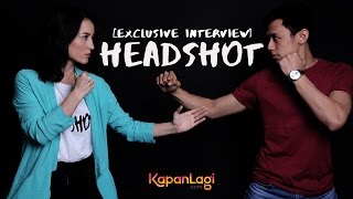 Wawancara Eksklusif Film HEADSHOT Julie Estelle amp David Hendrawan [upl. by Alleroif491]