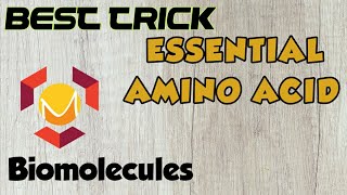 Trick to learn essential amino acids  Biomolecules  Dr Madhuresh [upl. by Alicia]