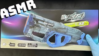 ASMR Unboxing  electric water gun weal maker [upl. by Rabelais953]