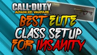 Advanced Warfare Best ELITE quotHBRa3 INSANITYquot Class Setup COD AW Elite Weapon Class Setup [upl. by Basilio]