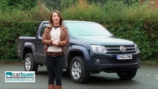 Volkswagen Amarok pickup review  CarBuyer [upl. by Sirtemed]