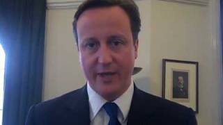 David Cameron Leader of the Conservative Party UK supports the WRA [upl. by Atinas979]