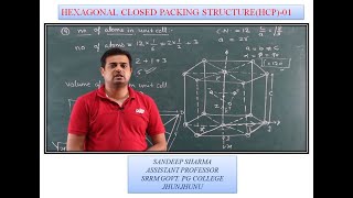 Hexagonal Close Packed StructureSolid State Physics [upl. by Zemaj]