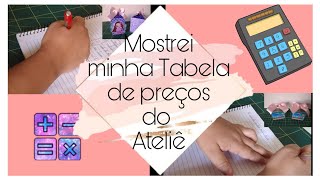 Precificação como colocar valor nos produtos do Ateliê Papelaria personalizada [upl. by Ailahs337]