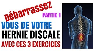 3 exercices Pour Soigner Une Hernie Discale  Partie 1 [upl. by Nivlac]