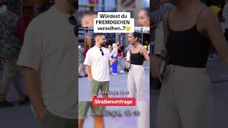 Fremdgehen verzeihen shayangarciacomedy funny interview lustig humor viral foryou shorts [upl. by Milla]