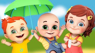 Rain Rain Go Away  Learn English  Nursery Rhymes amp Kids Songs  Bobo English  Family Playroom [upl. by Angeline184]