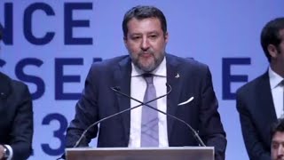 Salvini fermare urgentemente il rialzo dei tassi Bce blocca il Paese [upl. by Nilesoy]