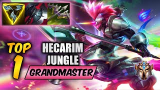 Wild Rift Hecarim TOP 1  S15 rank game  build [upl. by Dulcinea724]