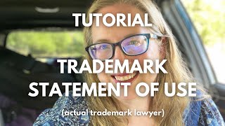 Tutorial How to File a Statement of Use for an IntenttoUse Trademark Application with the USPTO [upl. by Annawyt]