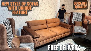 New style of Sofas with new Feature and with Free Delivery  Chesterfield Sofa Bed Dining Chairs Art [upl. by Roderich]