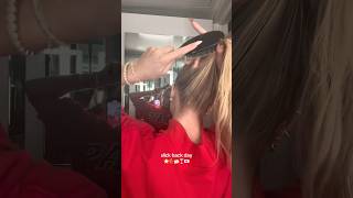 Slick Back Tutorial hairstyle haircare slickback hairtutorial [upl. by Ahsai]