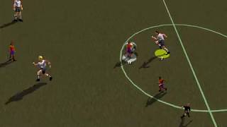 fifa96 pc game Germany  Spain Cheat Key Match play [upl. by Ayrotal716]