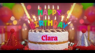 Clara Joyeux Anniversaire  The Ultimate French Birthday Song  French Birthday Song with Name [upl. by Arretal806]