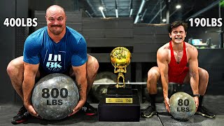 Can I Survive 24 Hours with the Worlds Strongest Man [upl. by Weinberg]