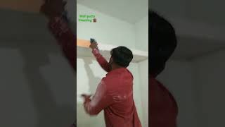 create room🏠 with Asian wall puttywall putty कैसे लगाएshortspantingpaintasianpaintswallputty [upl. by Itsrik]