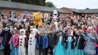 Firfield Primary School Let it go Flashmob for Children in Need [upl. by Amhser]