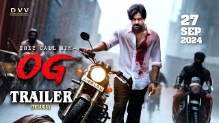 OG Movie Office Telugu Trailer  Pawan Kalyan  Sujeeth  Thaman S  OGTrailer [upl. by Leinnad]