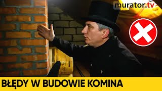 BŁĘDY W BUDOWIE KOMINA I DACHU  Pogotowie budowlane Muratora [upl. by Ateikan423]