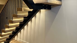 How to install stairs in uk stair installation stairs staircase stairfitting stairsdesign [upl. by Ledairam526]