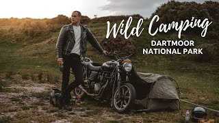 Wild Camping With Wingman of The Road  Dartmoor National Park  Motorcycle Tour [upl. by Jen]