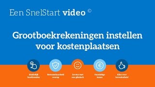 Grootboekrekening instellen voor kostenplaatsen [upl. by Dita108]