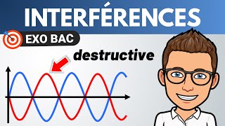 INTERFÉRENCES CONSTRUCTIVES 🎯 Exercice BAC  Terminale Spécialité  Physique [upl. by Ahsirtak]