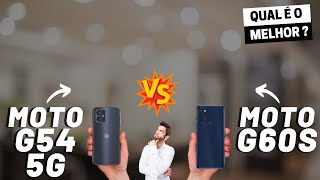 Moto G54 vs Moto G60S Qual é o MELHOR Comparativo [upl. by Chatwin]