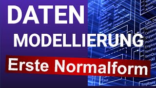 Datenmodellierung [upl. by Ydoc]