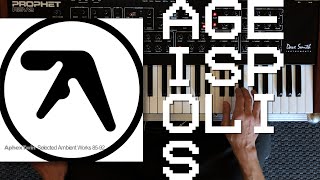 APHEX TWIN  Ageispolis Prophet REV2 Cover [upl. by Ayanat]