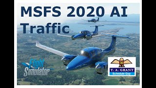 MSFS2020 AI Traffic [upl. by Llehcim211]