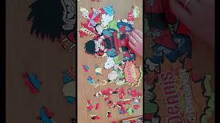 beano jigsaw puzzle 150 piece time lapse [upl. by Limhaj]