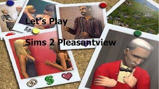 Lets Play The Sims 2 Pleasantview The Oldies Family Part 2 [upl. by Reger231]