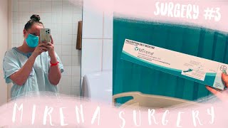 SURGERY VLOG 🏥 hysteroscopy amp mirena iud [upl. by Ramyar207]