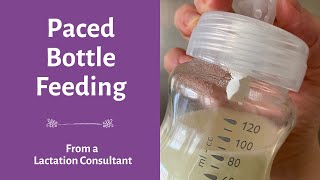 Paced bottle feeding  how to avoid overfeeding baby and nipple confusion when bottle feeding baby [upl. by Yevol476]