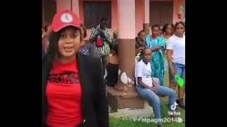 Marlène Fabienne Essola Efountame en direct de la mairie de Mitzic s’adresse à Oligui Nguema [upl. by Tifanie]