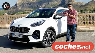 KIA SPORTAGE SUV  Primera prueba  Test  Review en español  cochesnet [upl. by Emiolhs]