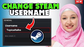 How To Change Steam Username [upl. by Jankey]