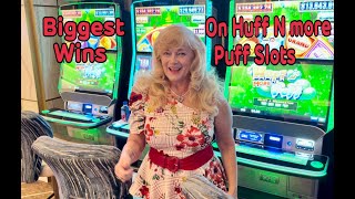 Nonstop Wins On Huff N More Puff Slot Machine  Big Jackpots Compilation  Olga Slots [upl. by Auqenaj]