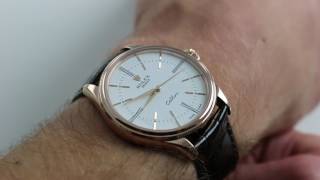 Rolex Cellini Time Ref 50505 Watch Review [upl. by Oyam]