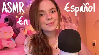 ASMR EN ESPAÑOL  With English Subtitles Afirmaciones Positivas y Tingly Trigger Words [upl. by Cirre]