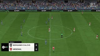 Atalanta U20 vs Arsenal U19 19092024 UEFA Youth League EA FC 24 [upl. by Bette520]