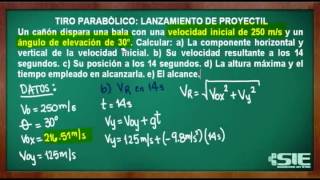 Problemas De Lanzamiento De Proyectil Parte I [upl. by Gerard]