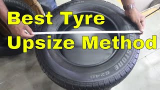 Best Tyre Upsize Method Explained क्या है Tyre Upsize [upl. by Bedad]