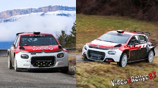 Test Monte Carlo 2024  Rossel Yohan  Gryazin Nikolay  Citroen C3 Rally2  DG Sport By PapaJulien [upl. by Noelle]