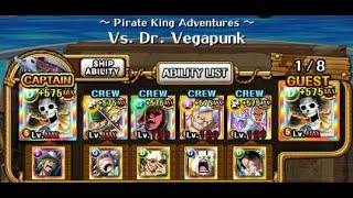 OPTC Brook vs PKA Dr Vegapunk lvl 150 [upl. by Yrocaj]