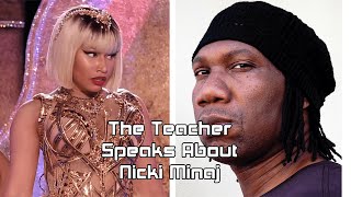 KRSONE Tha Teacha Speaking about Nicki Minaj Interview [upl. by Bradney57]