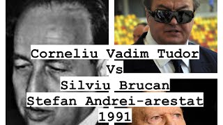 Ștefan Andreiadevărul despre Corneliu Vadim Tudor Silviu Brucan și Nicolae Ceaușescuceausescu [upl. by Grobe426]