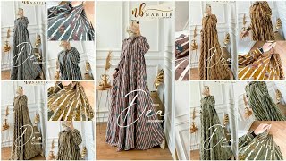 MODEL BAJU GAMIS TERBARU 2024 Dea BAHAN ROSEPRINT BUSUI TAMPIL MEWAH [upl. by Earised162]