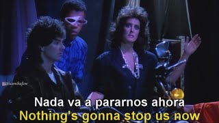 Starship  Nothings Gonna Stop Us Now  Sub Español  Lyrics [upl. by Eilzel583]